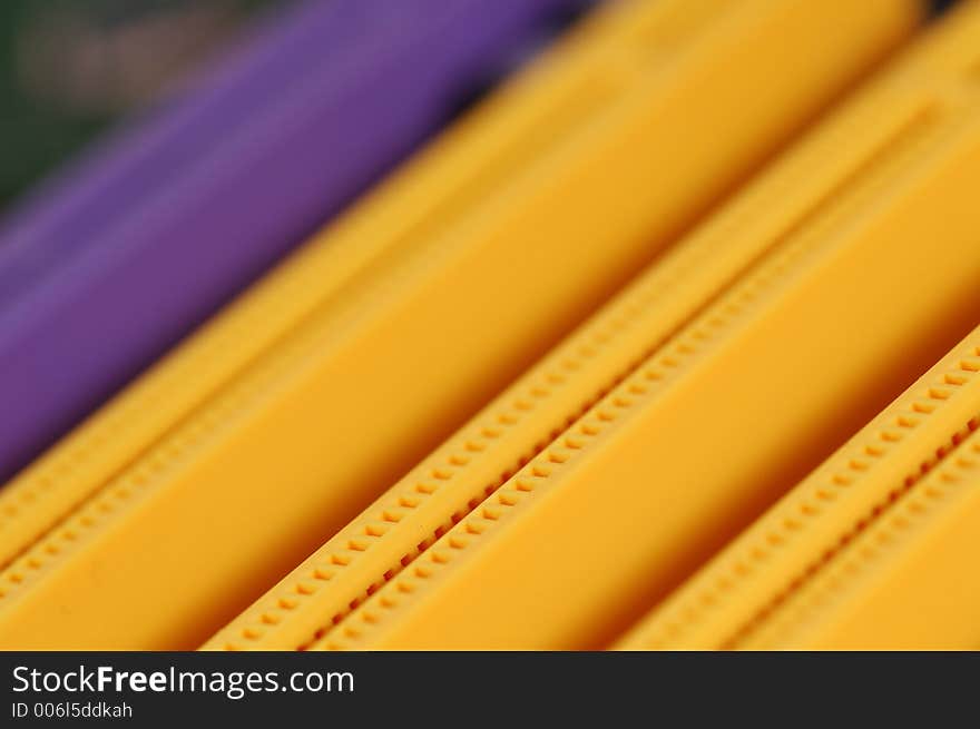 Electronic Connectors. Close-up.