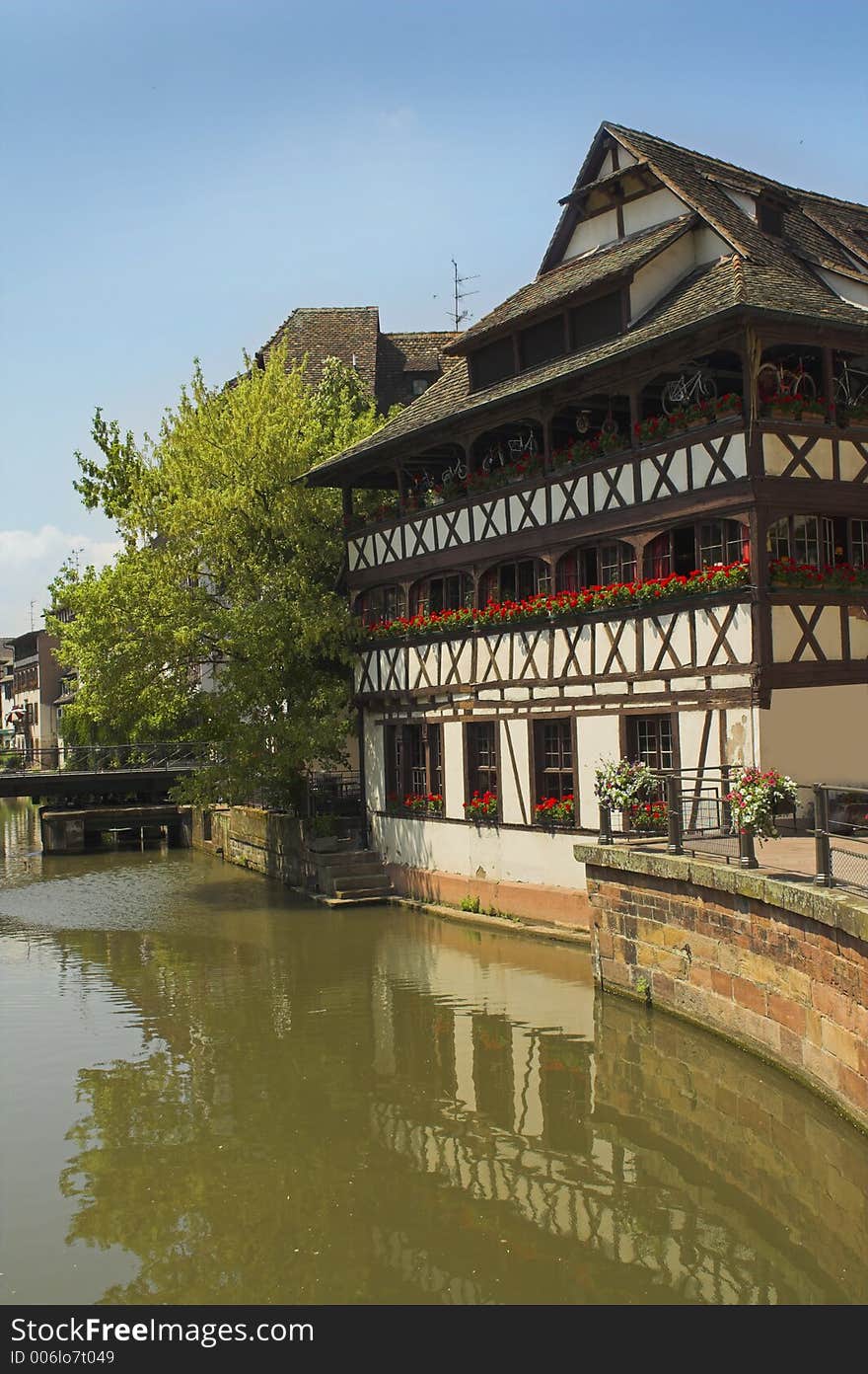 Canal in strasbourg