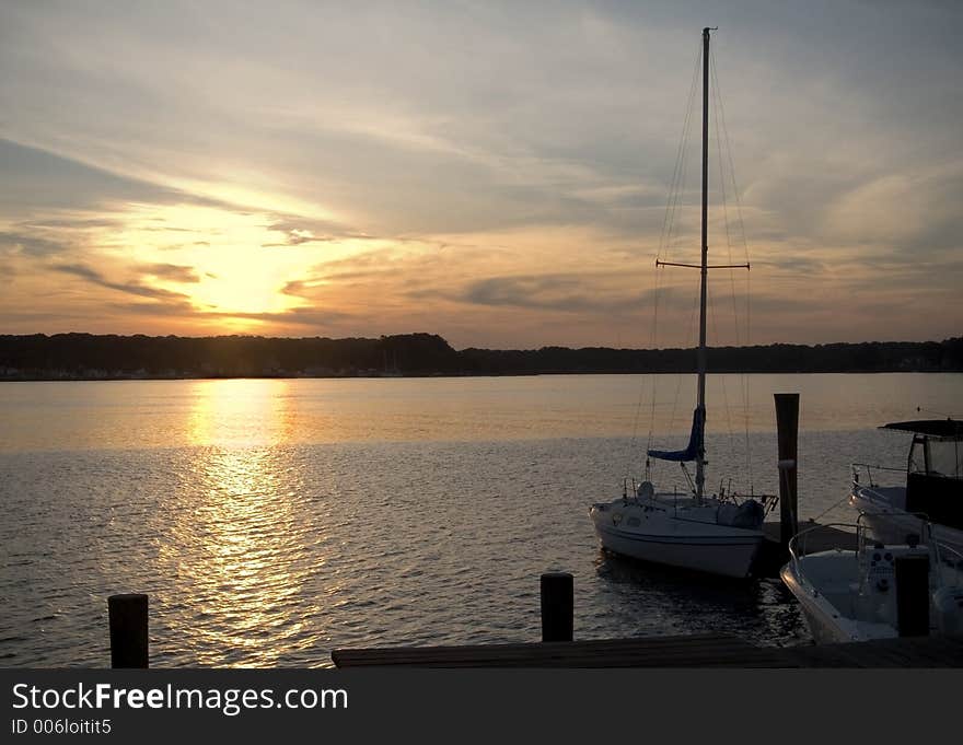 Sailboat Sunset