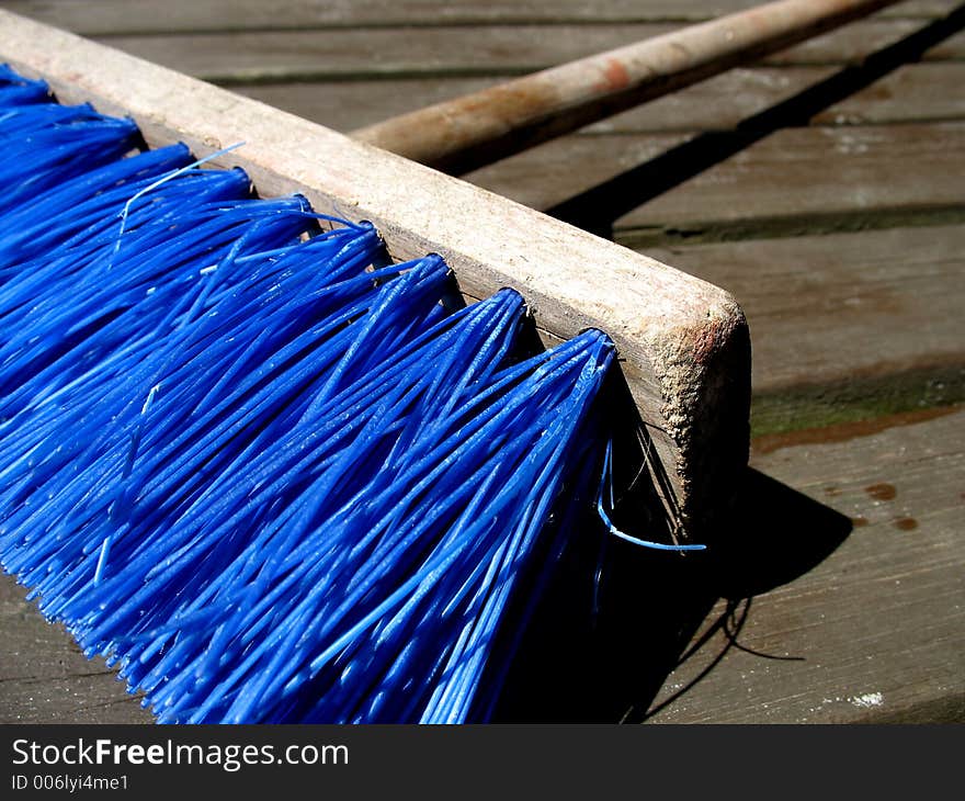 Colourful broom