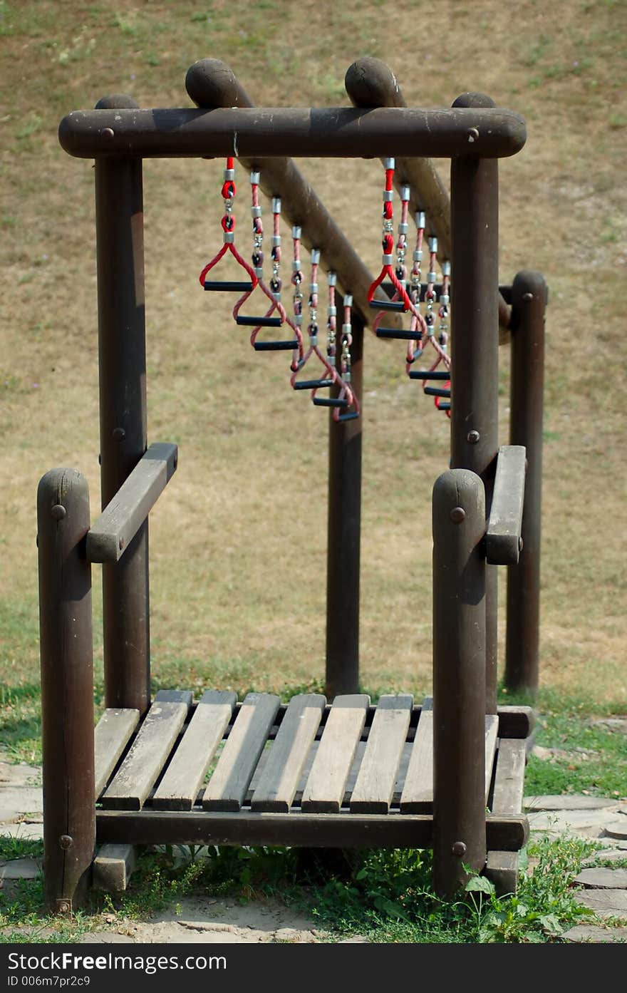 Hangers at playground