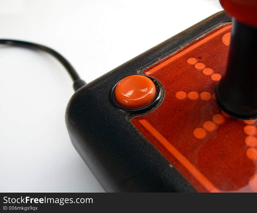 Joystick trigger closeup