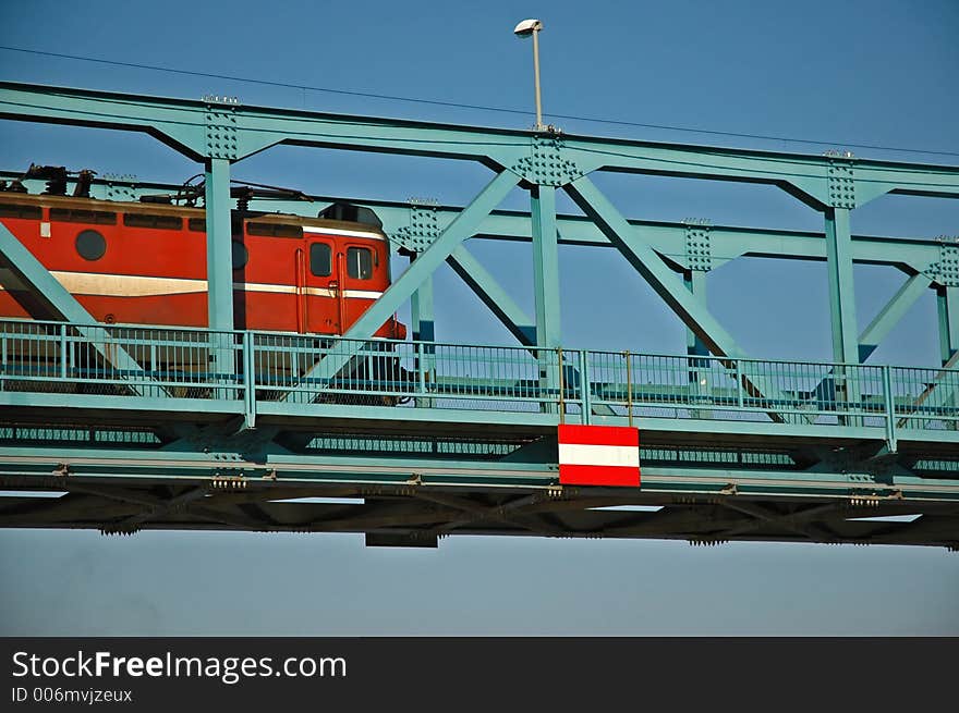 Train On The Bridge