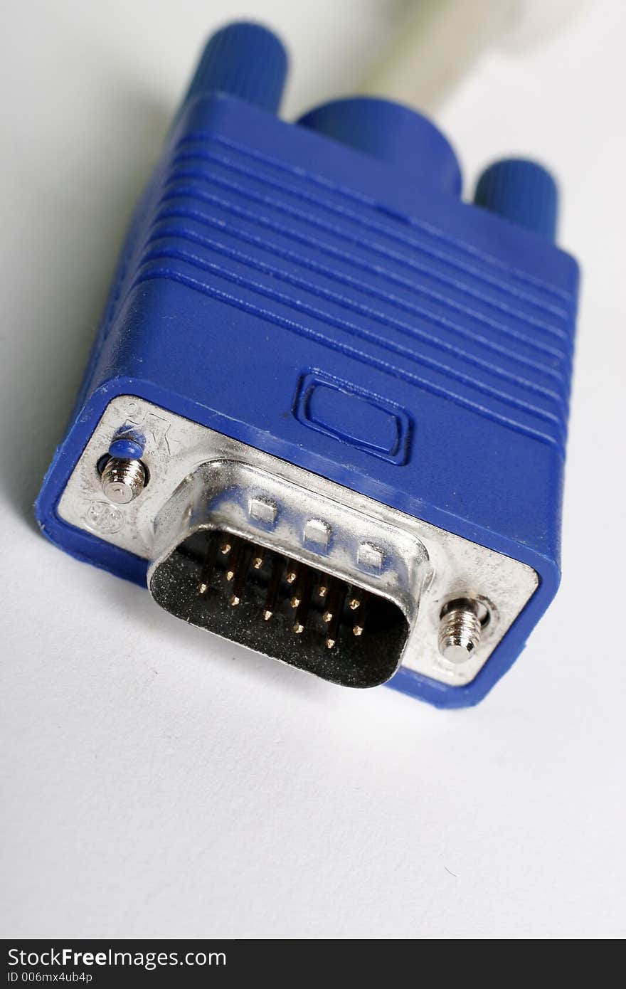 Blue connection cable