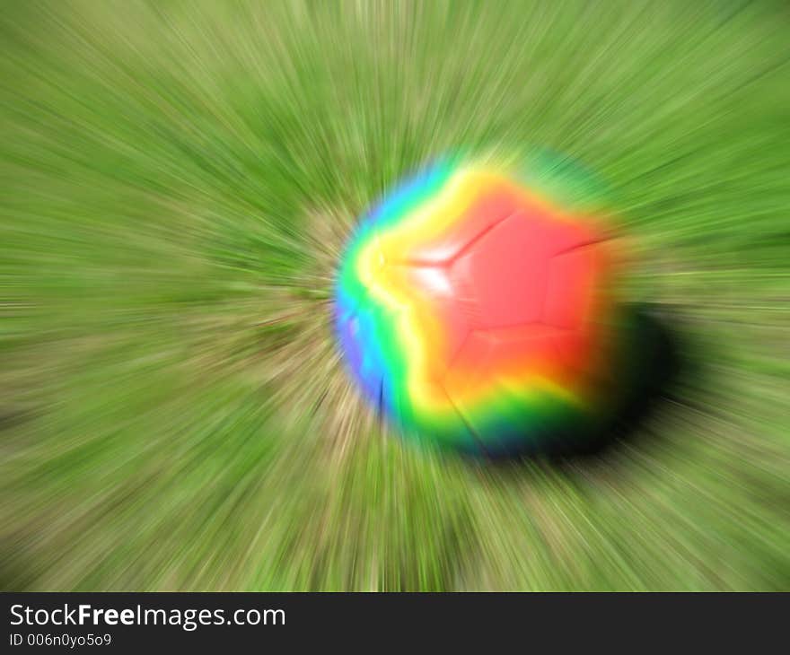 Soccer Ball Zoom