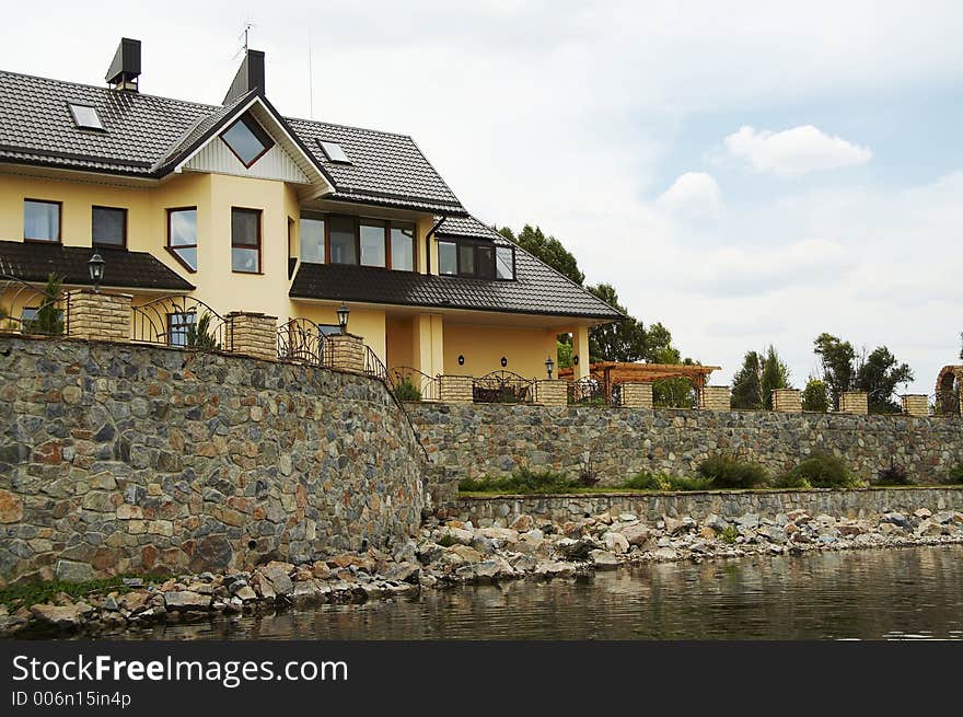 Yellow villa