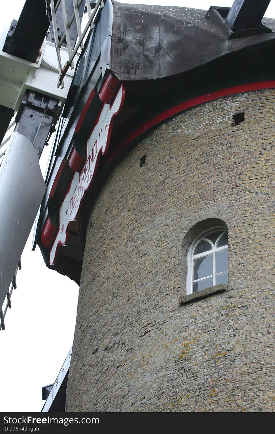 Monumental Dutch Mill,Wagenberg