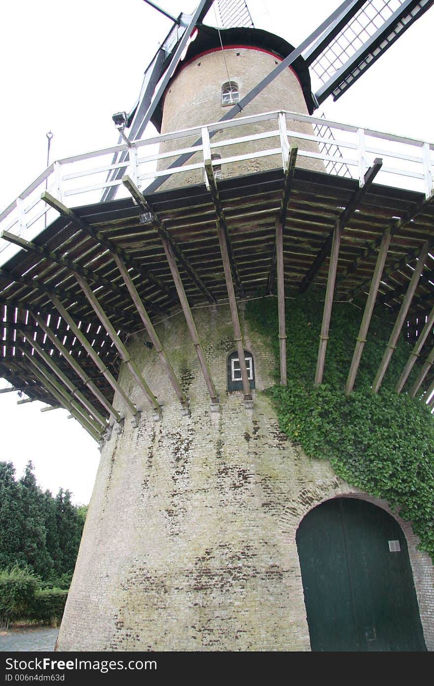 Monumental Dutch Mill,Wagenberg