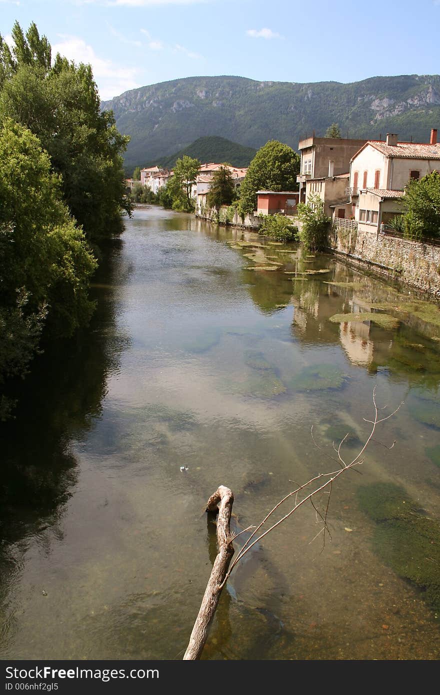 River in south of france