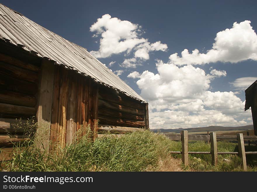 Old Building in the country. Old Building in the country