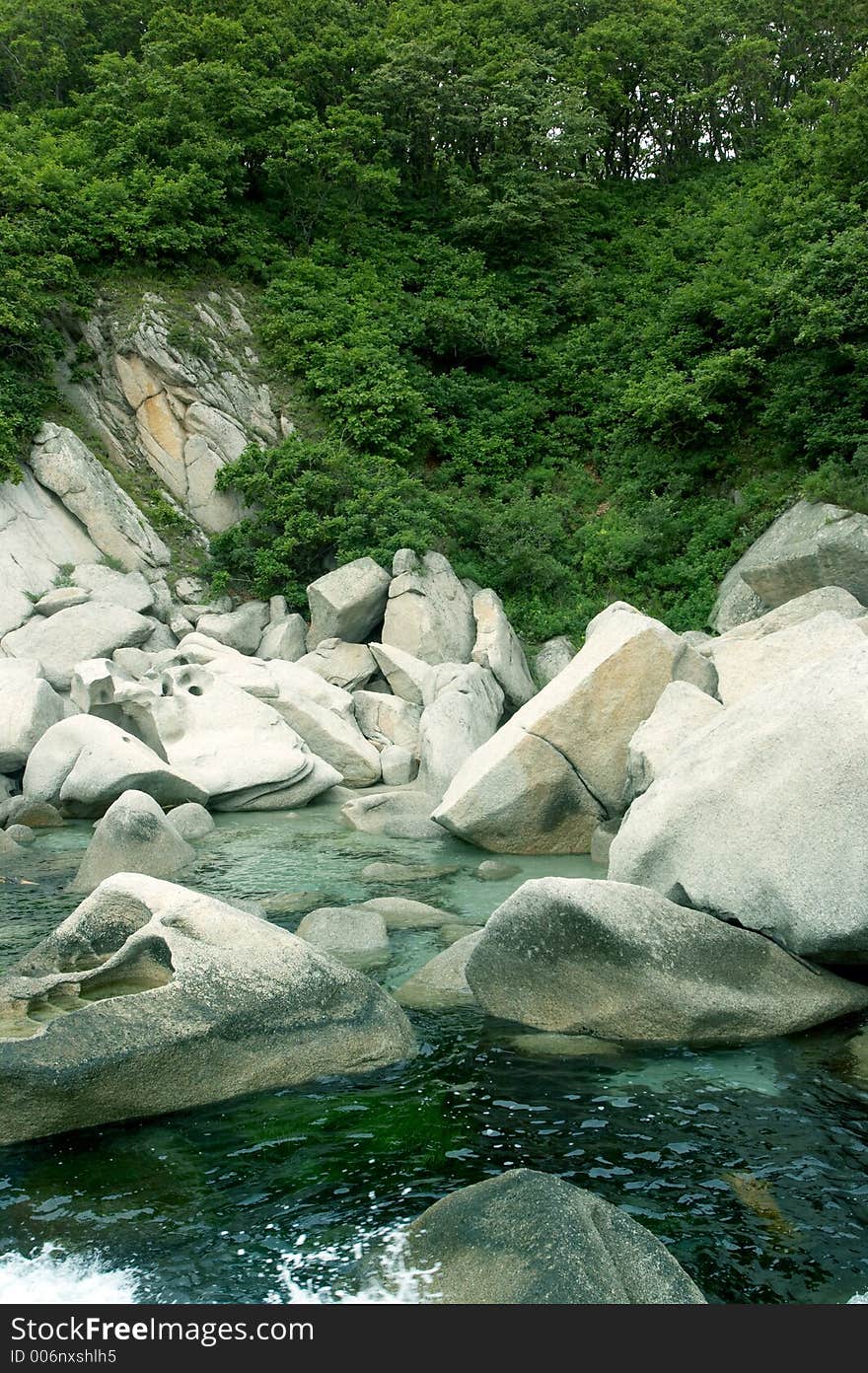 Coast of the Japanese sea. Coast of the Japanese sea