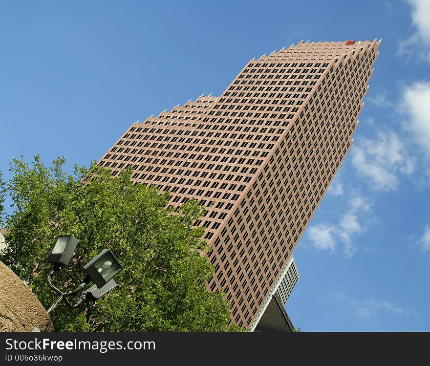 Bank of america building in houston, texas. Bank of america building in houston, texas