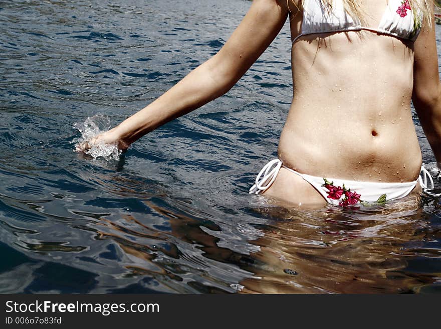 Woman With Bikini