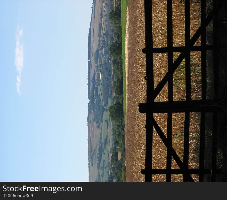 Yorshire countryside view. Yorshire countryside view.