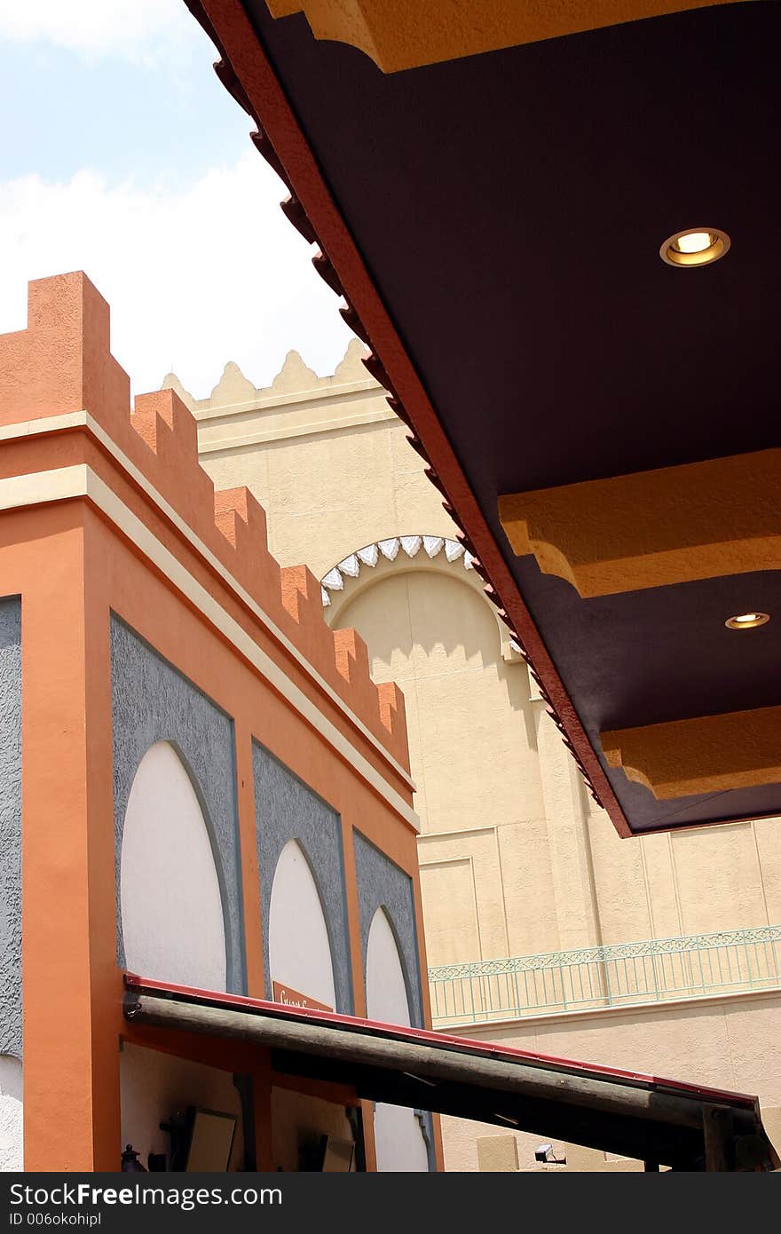 Moroccan-style Buildings From Busch Gardens