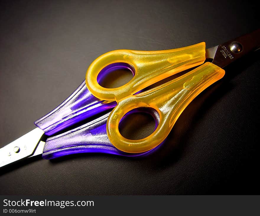 Two scissors