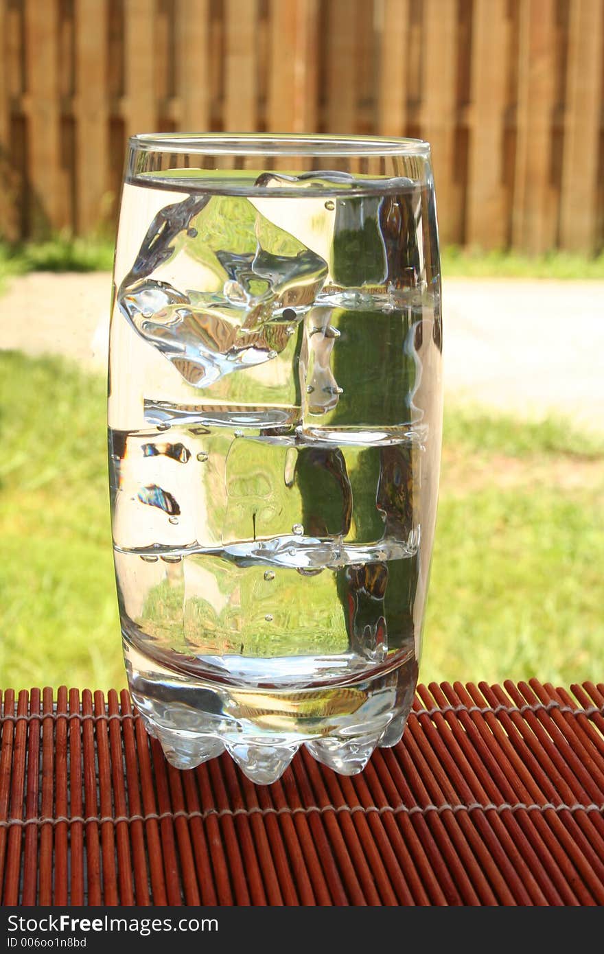 Glass Of Iced Water