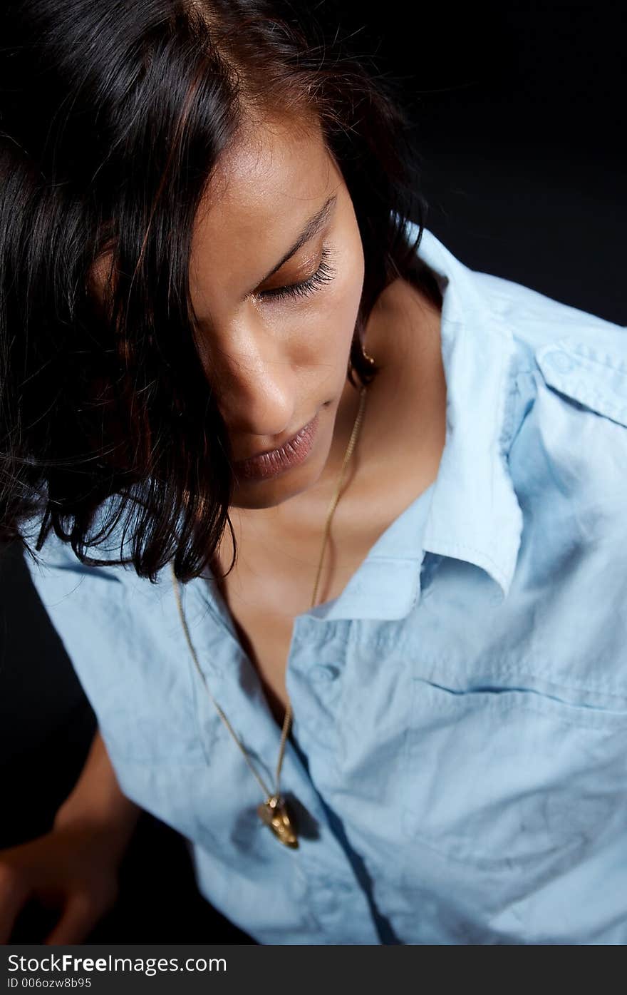 Girl from Zimbabwe in the studio
Portrait of a Woman