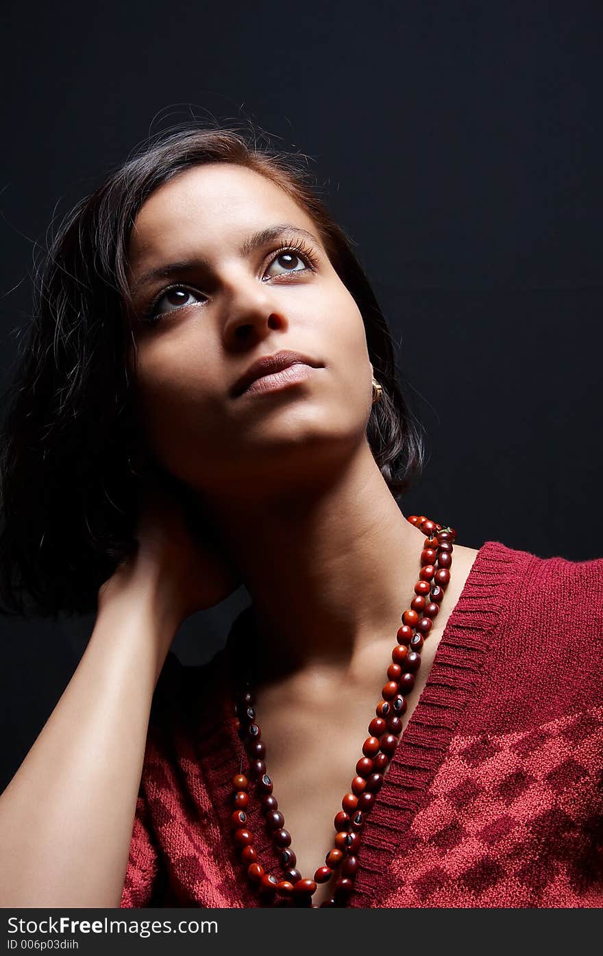 Girl from Zimbabwe in the studio
Portrait of a Woman