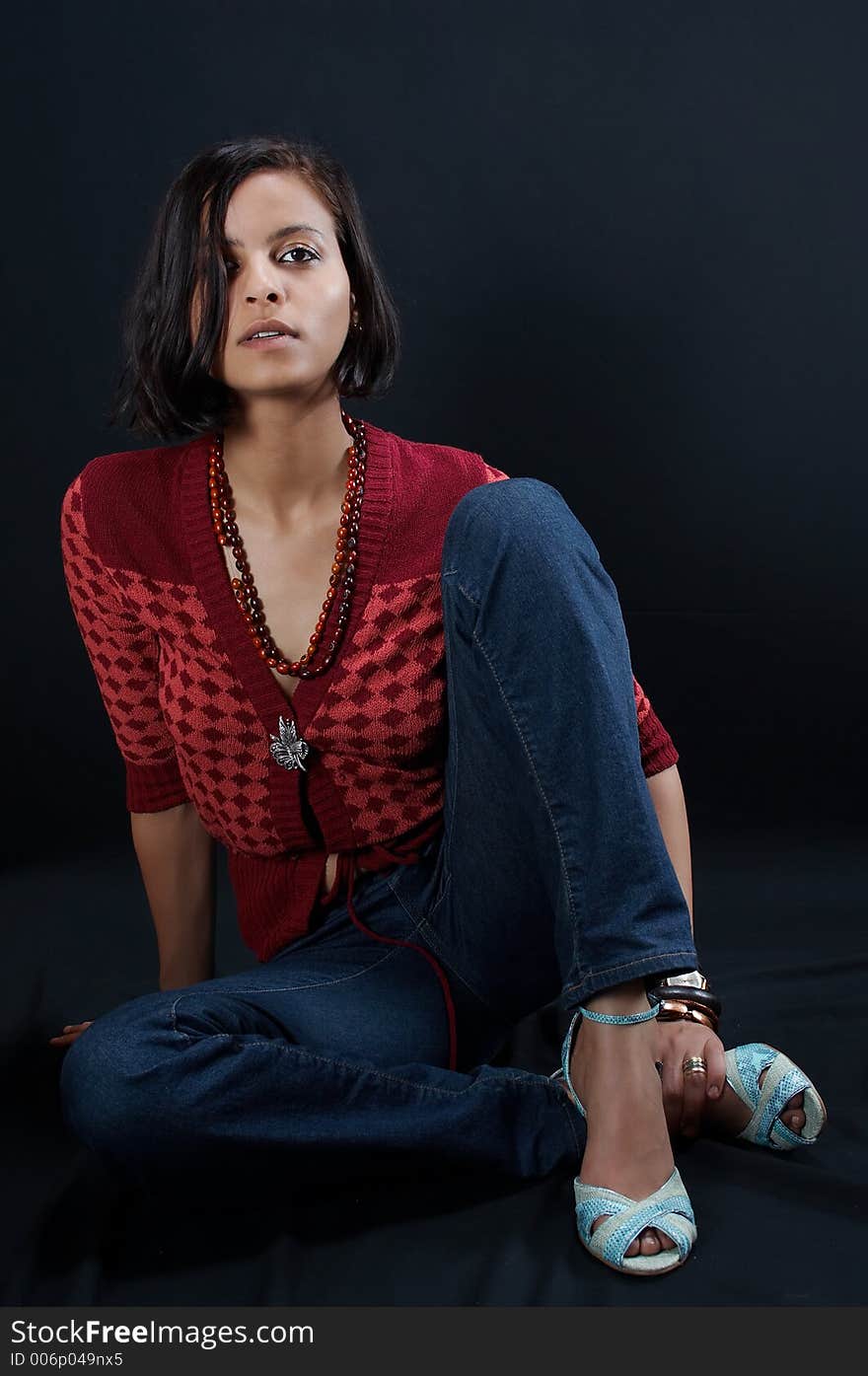 Girl from Zimbabwe in the studio
Portrait of a Woman