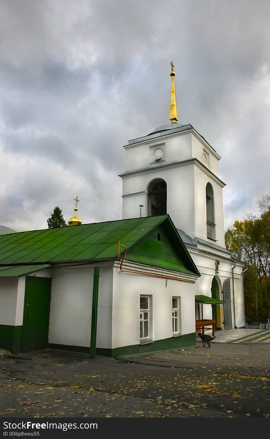 Christian church in Penza city Russia