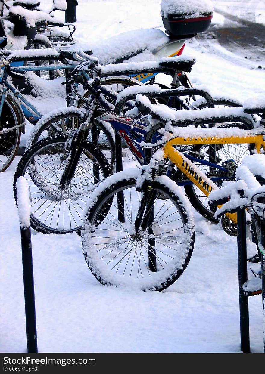 Bikes Snow 2