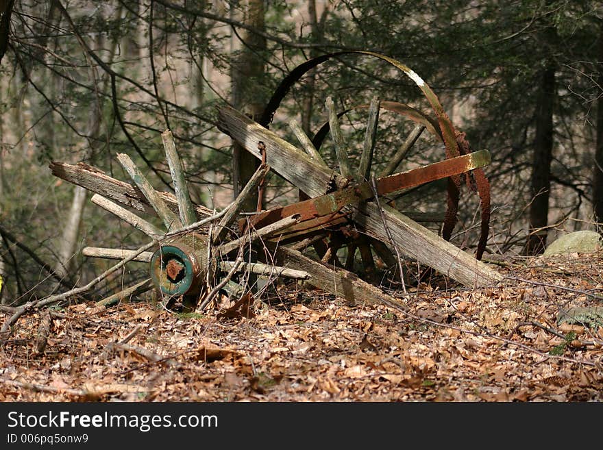 Dilapidated Country Cart