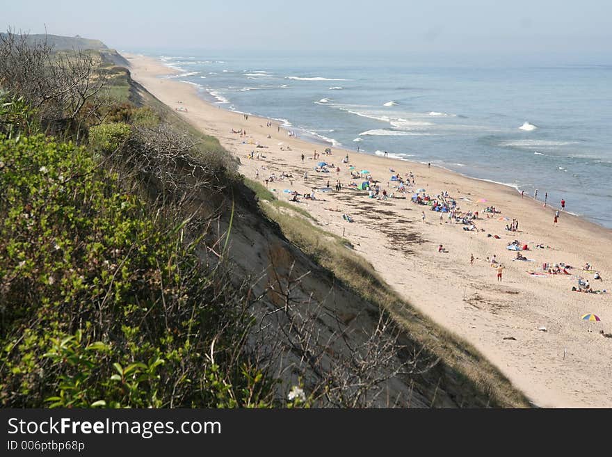 Sand dunes in cape cod