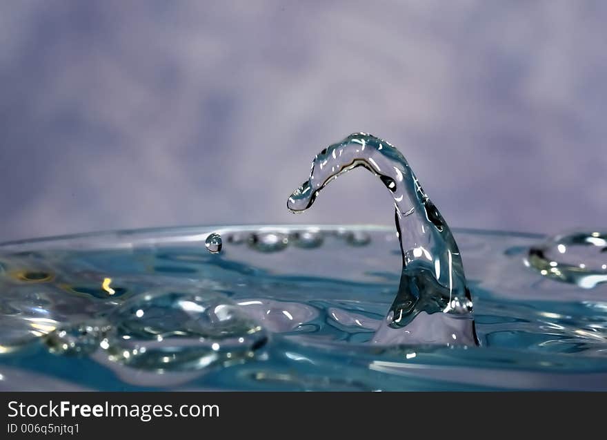 Photo of a Water Drop