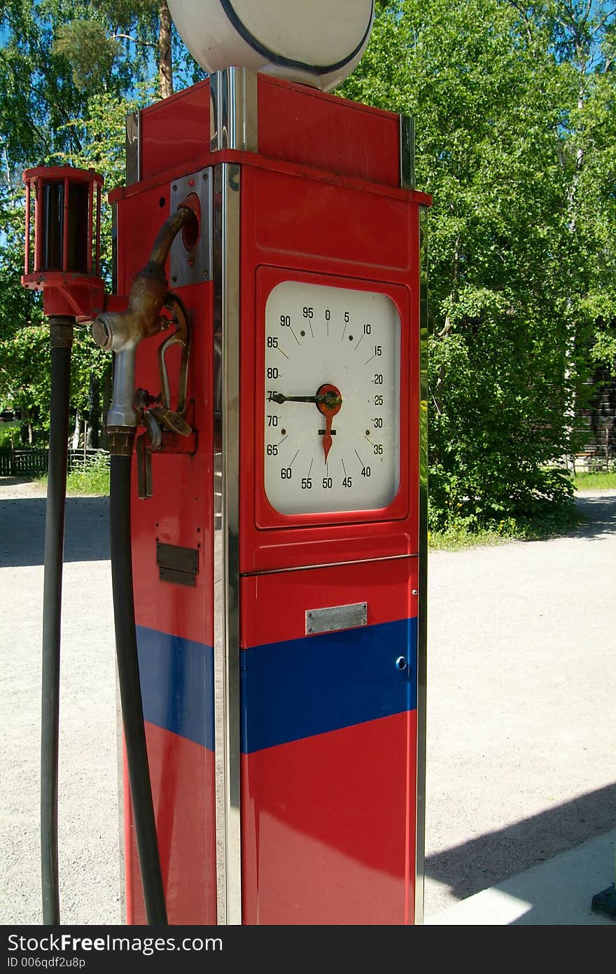 Old Gasoline pump