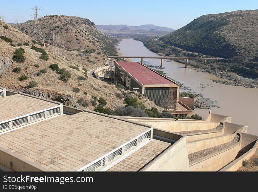 Hydro electric power station