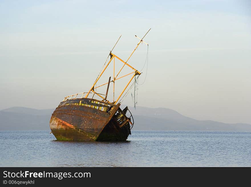 Derelict boat