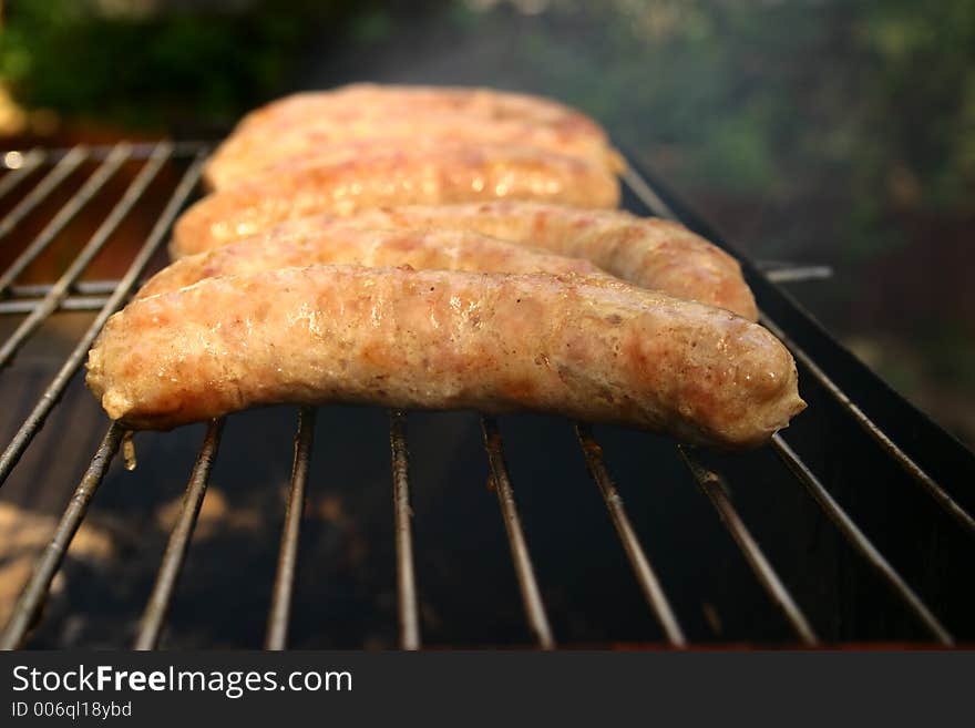 Grilled sausage