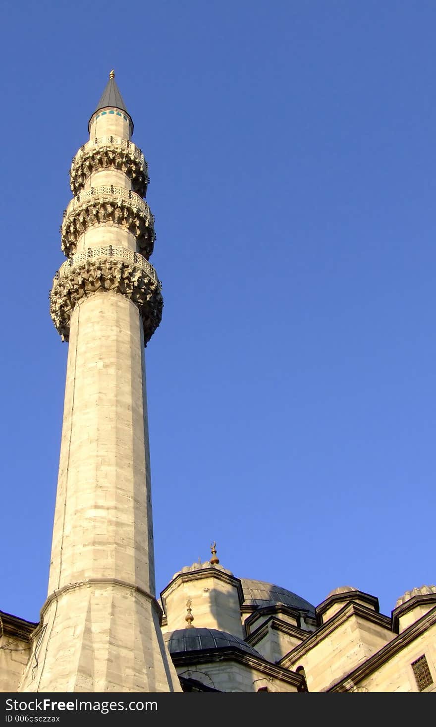 Minaret On A Mosque