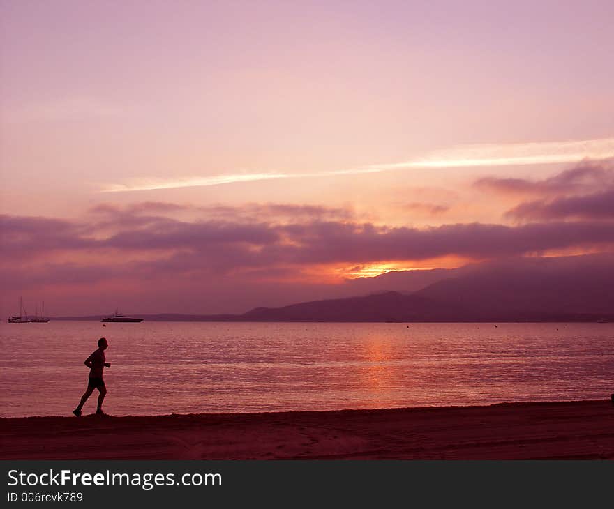 Corsican sunset