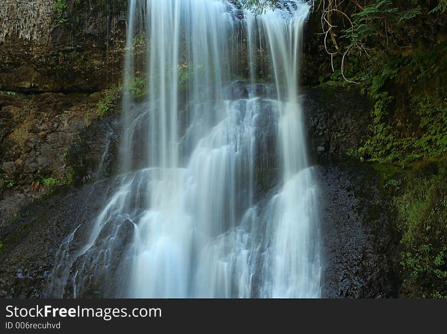 Upper North Falls at Silver Falls State Park, Oregon