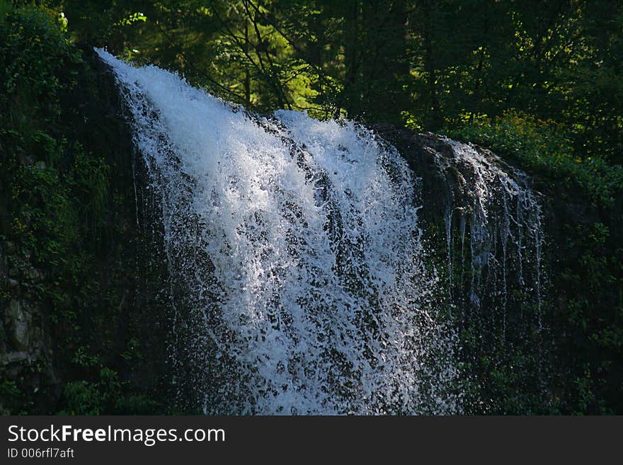 South Falls At Silver Falls