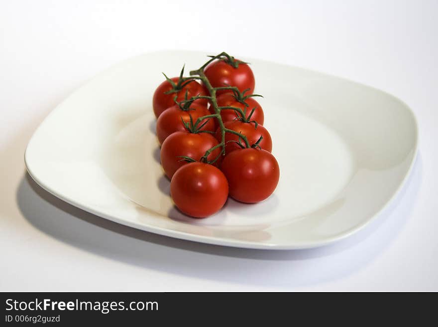 Fresh cherry tomatos