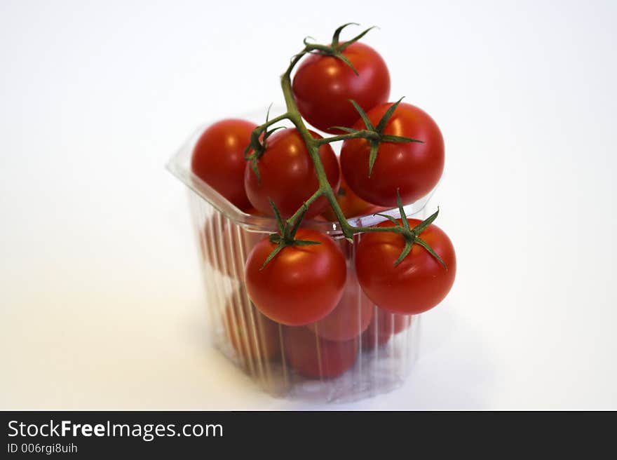 Fresh cherry tomatos