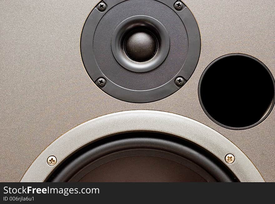 Speaker closeup