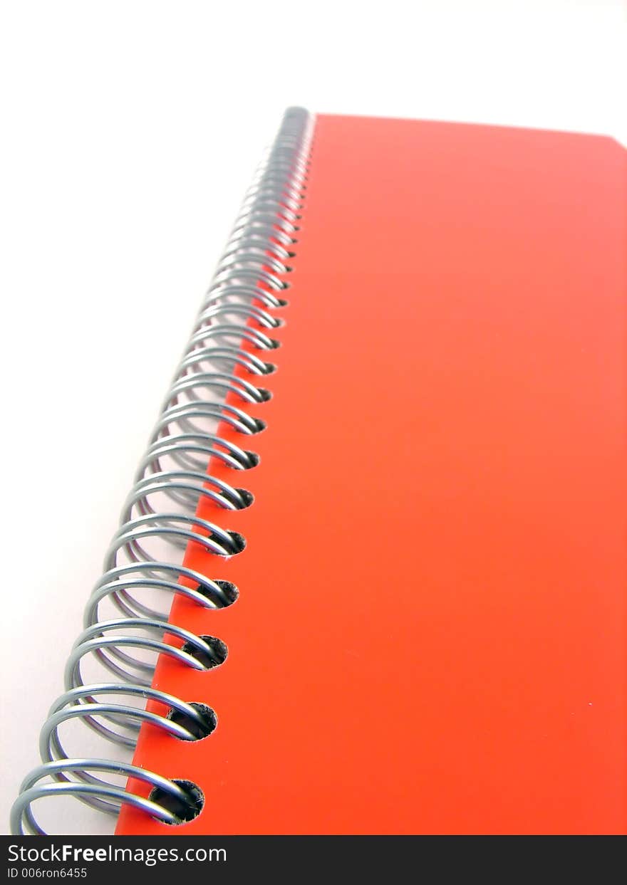 Notebook closeup