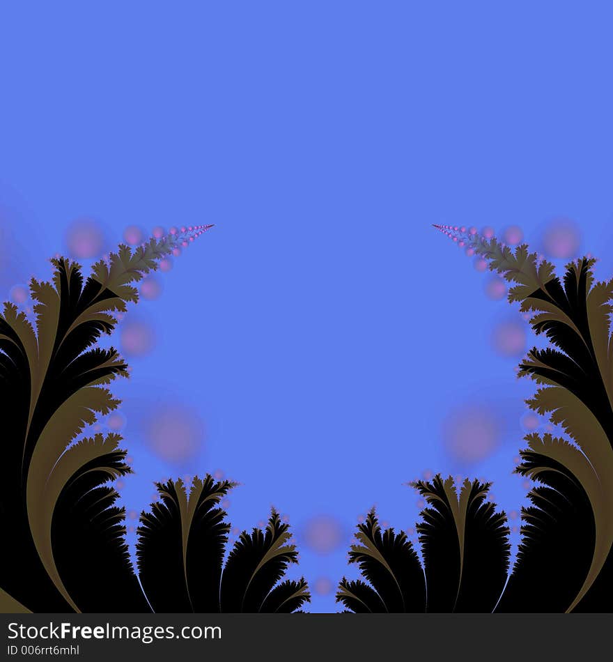 Abstract Background Silhouette Outline Illustration