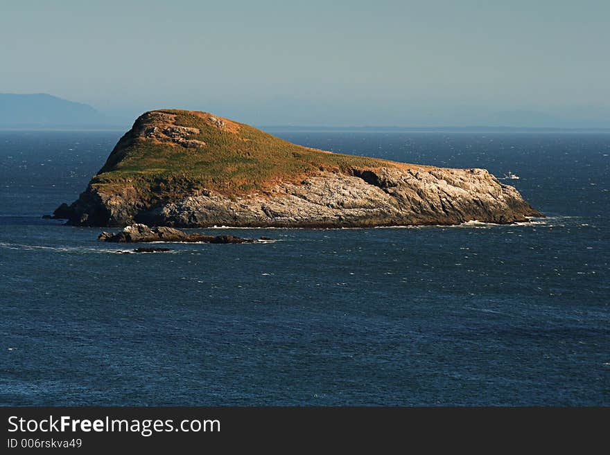 Rainbow Island, Brookings, Oregon; bird sanctuary