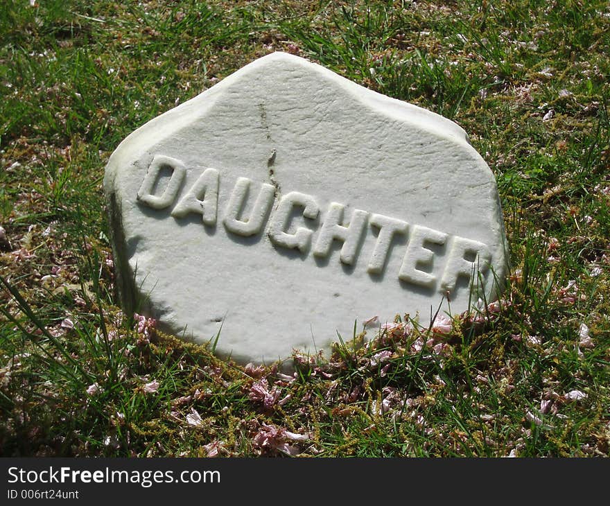 Gravestone Daughter