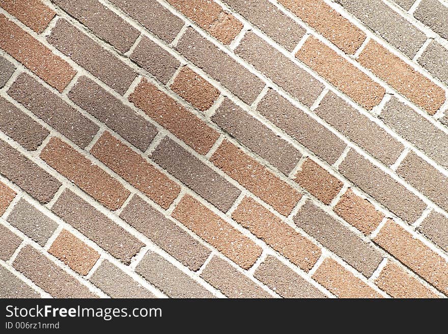 Multi Brown Brick Pattern