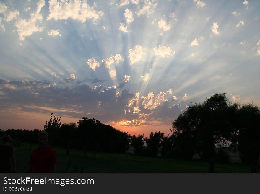 Sunset in Greece - Koss. Sunset in Greece - Koss