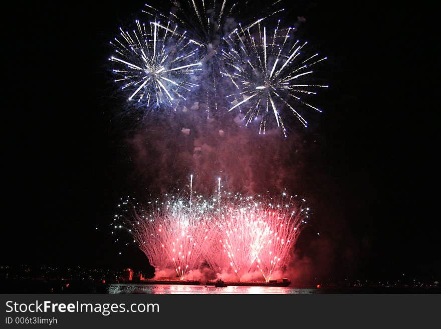 Fireworks, Celebration of Lights, Vancouver, 2006