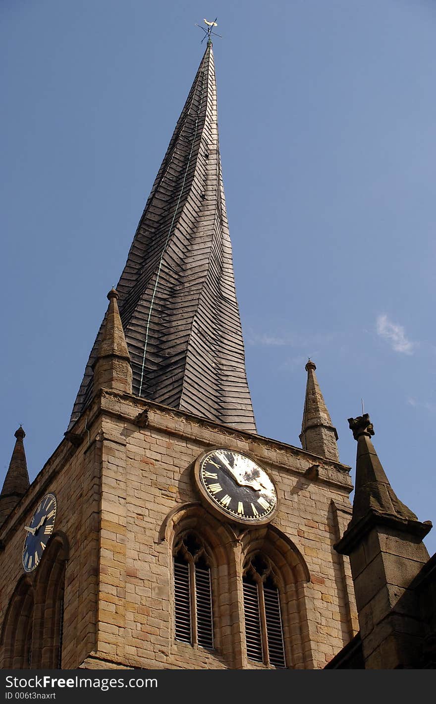 The crooked spire. The crooked spire