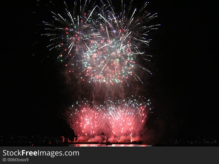 Fireworks, Celebration of Lights, Vancouver, 2006