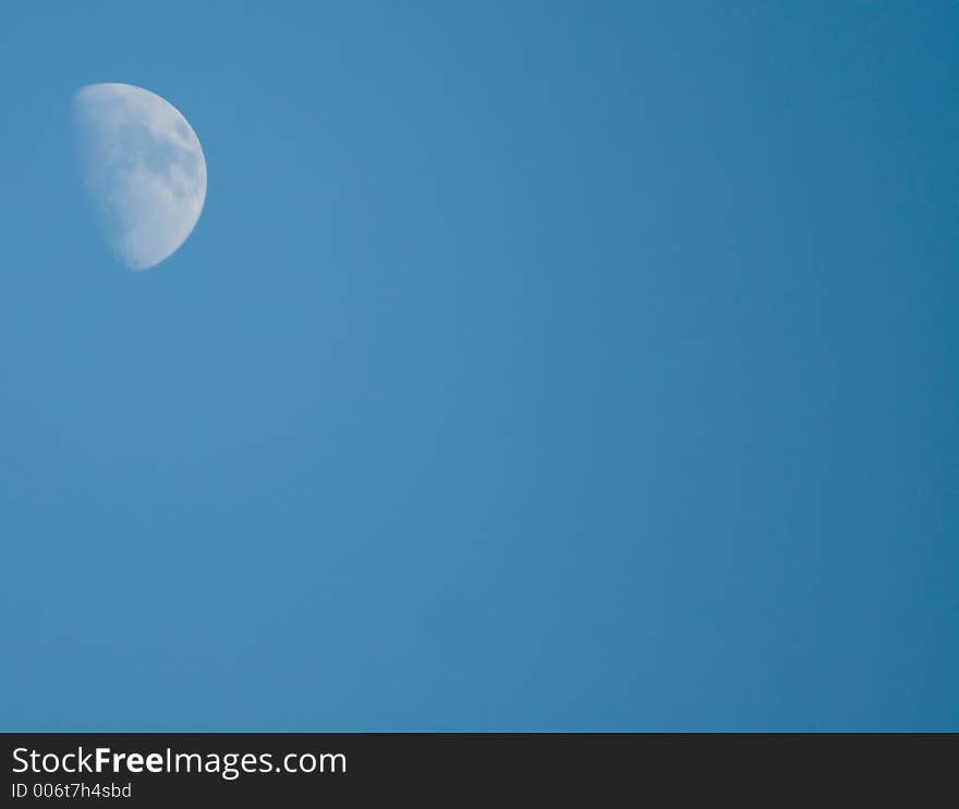 Moon Rise on a Summers Day